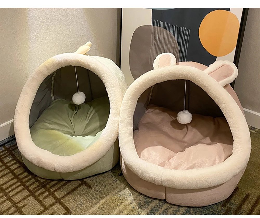 Deep Sleep Cat Bed Cartoon Pet Bed Foldable Removable Washable Pet Sleeping Bed for Small Dog Mat Bag Cave Cats Bed Deep Sleep Cat Bed Cartoon Pet Bed Foldable Removable Washable Pet Sleeping Bed for Small Dog Mat Bag Cave Cats Bed