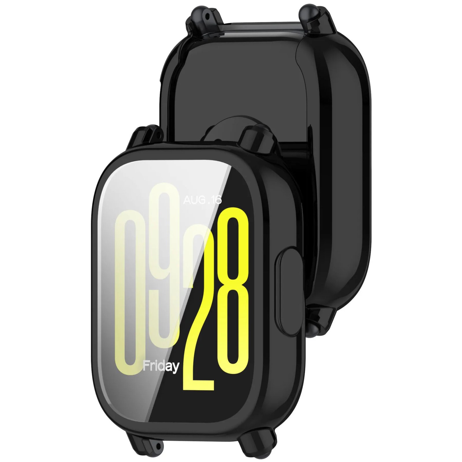 Tempered Glass+PC Case For Xiaomi Redmi Watch 5 Active/Lite Cover Soft TPU Screen Protector Watch Cases For Redmi Watch 5 Lite