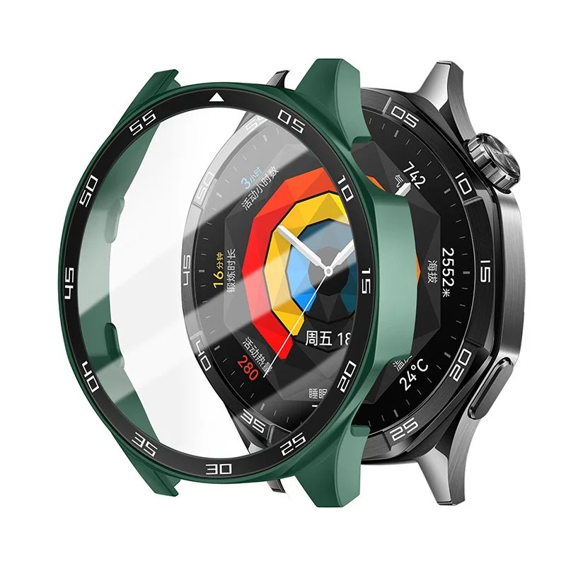 PC Case For HUAWEI Watch GT4 5 Full Coverage 46MM Protective Cover Bumper Shell Screen Protector For Huawei Watch GT5 Pro