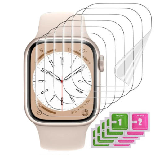 5PCS Hydrogel Film for Apple Watch Ultra 3 2 49MM 7 8 9 41 45MM S10 11 42 46MM Screen Protector Apple Watch 1 6 SE 40 44 42 38MM