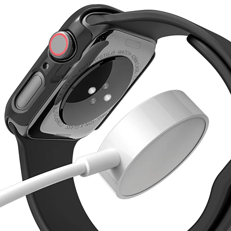 Tempered Glass+cover For Apple Watch series 4 5 6 SE 7 8 45mm 41mm 42mm Accessories Screen Protector Apple watch Case 44mm 40mm