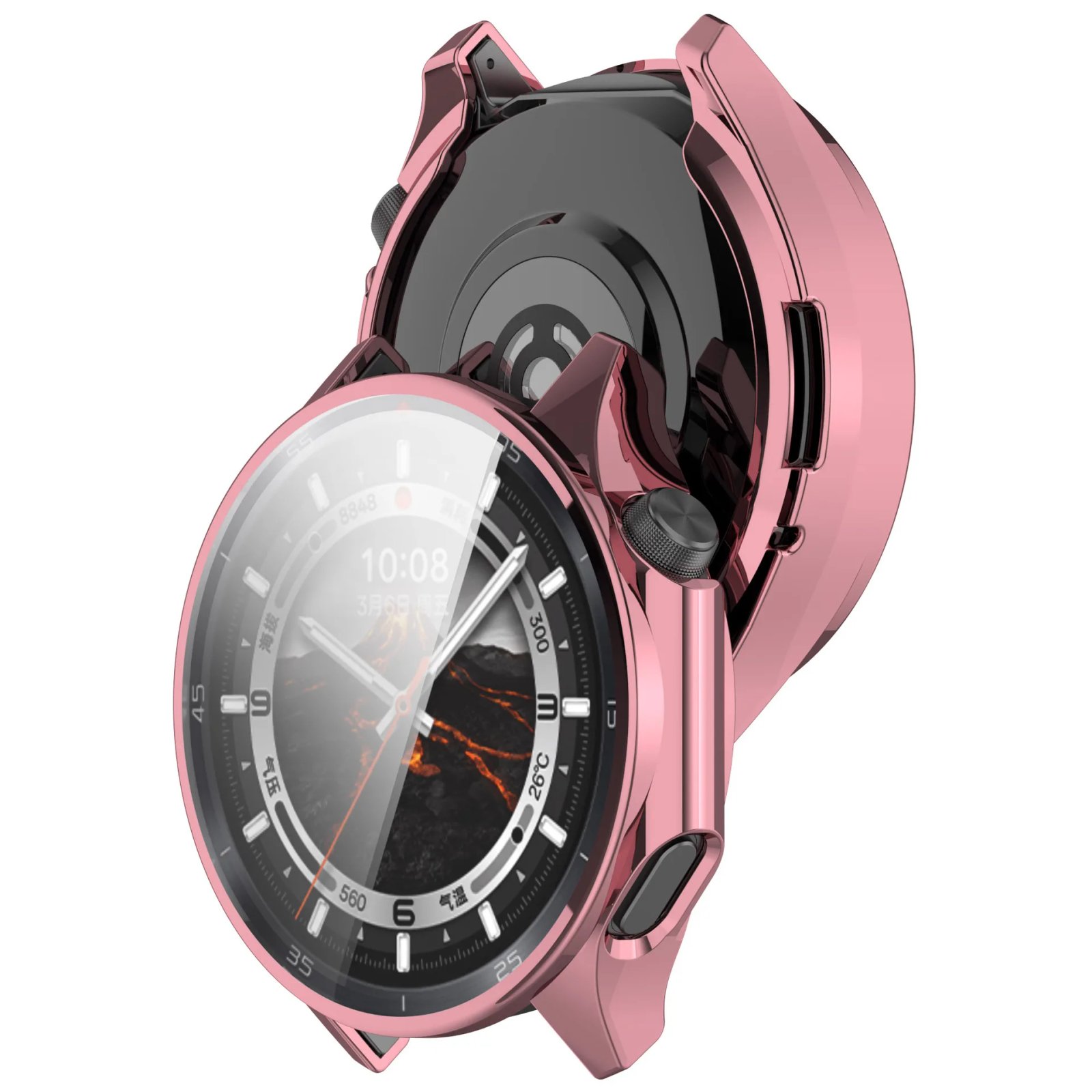 Tempered Glass+PC Cover For Oppo Watch X2 Case Soft TPU All-Around Screen Protector Watch Cases For Oneplus Watch 3 Accessories
