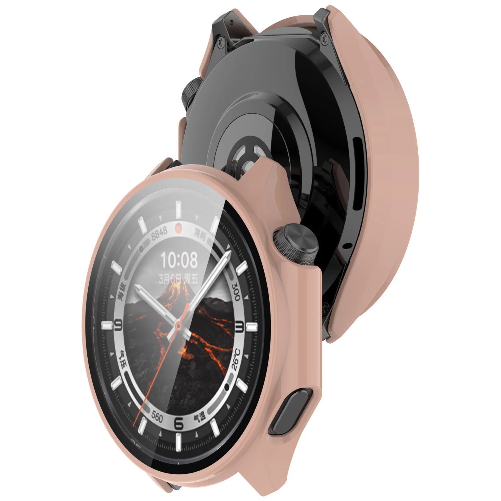 Tempered Glass+PC Cover For Oppo Watch X2 Case Soft TPU All-Around Screen Protector Watch Cases For Oneplus Watch 3 Accessories