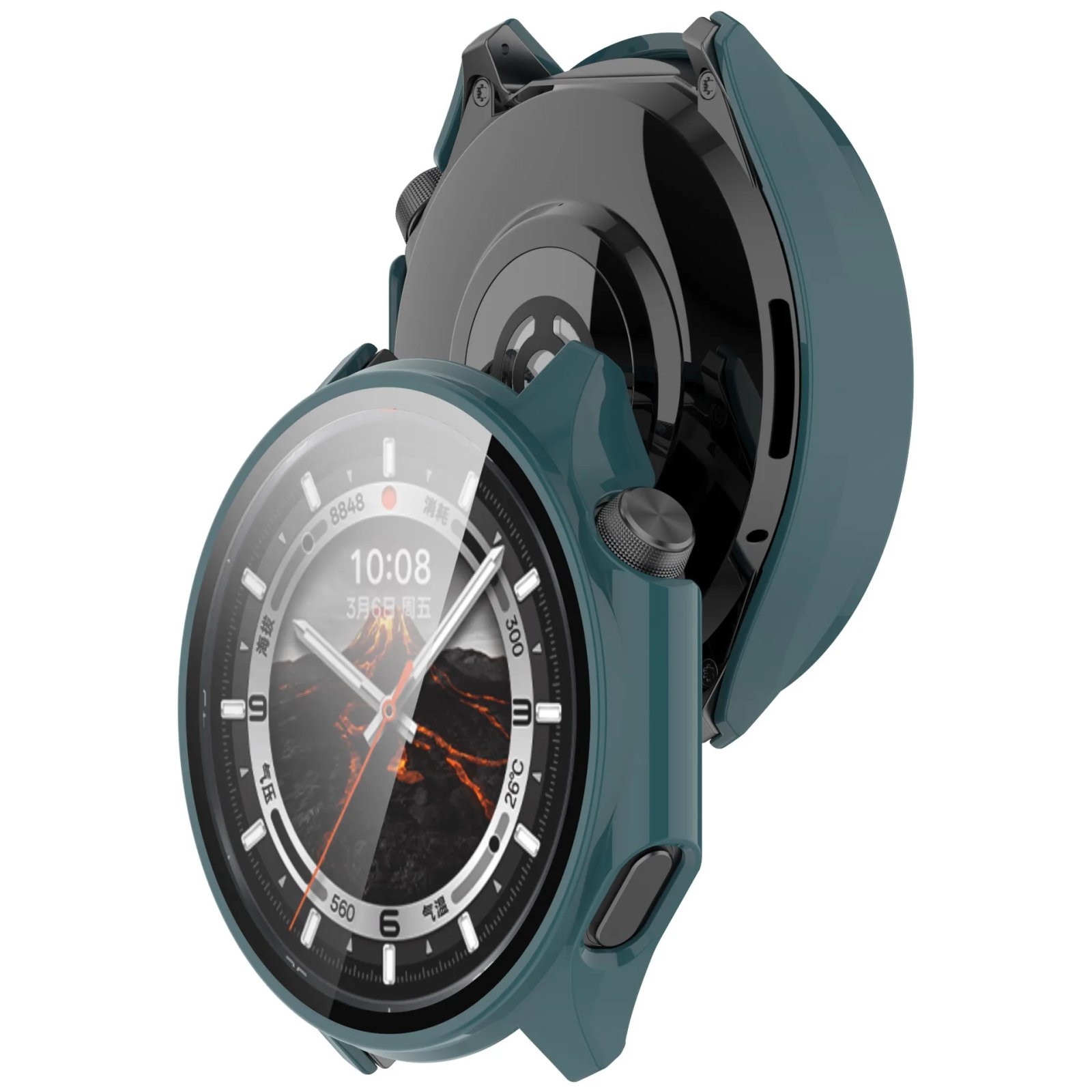 Tempered Glass+PC Cover For Oppo Watch X2 Case Soft TPU All-Around Screen Protector Watch Cases For Oneplus Watch 3 Accessories