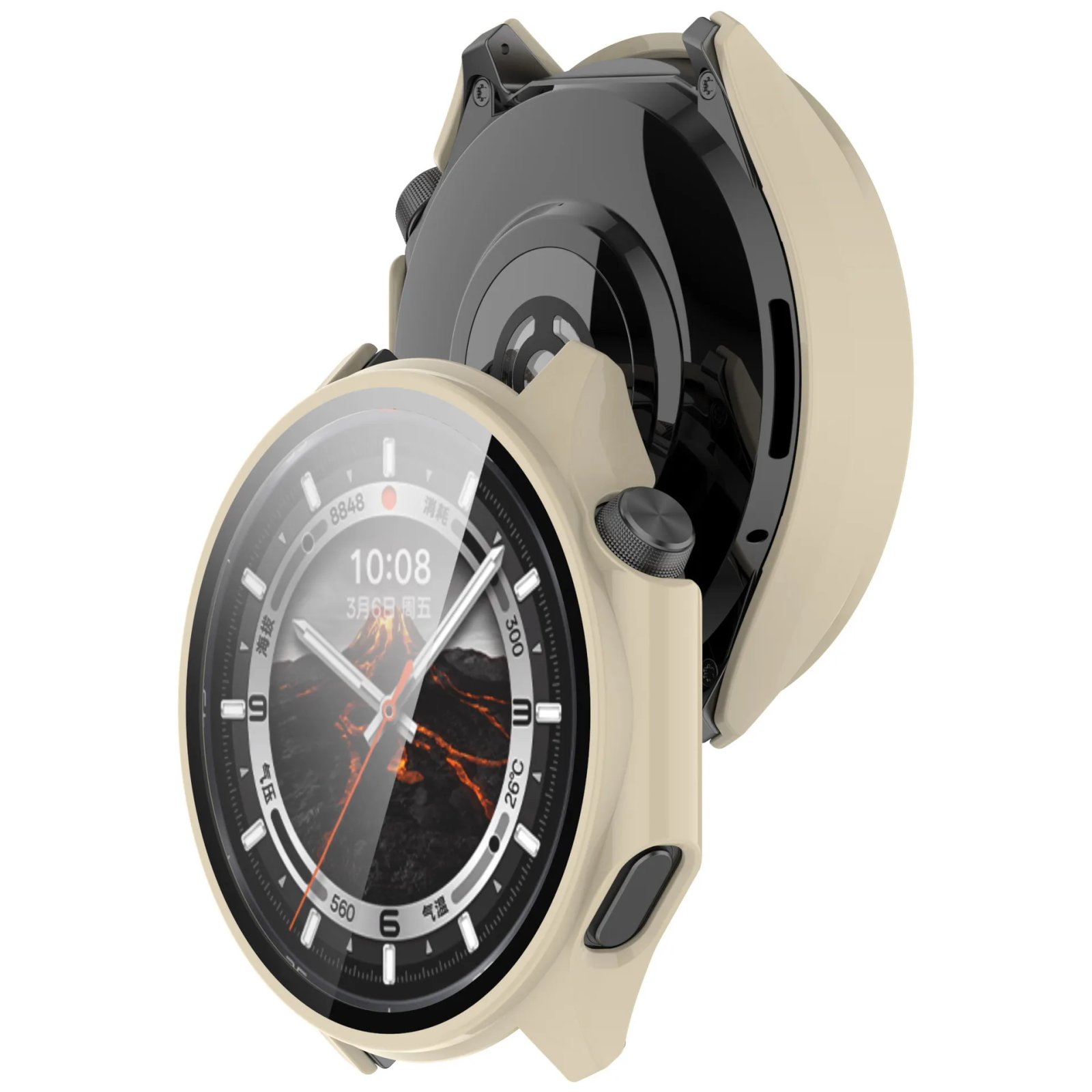 Tempered Glass+PC Cover For Oppo Watch X2 Case Soft TPU All-Around Screen Protector Watch Cases For Oneplus Watch 3 Accessories