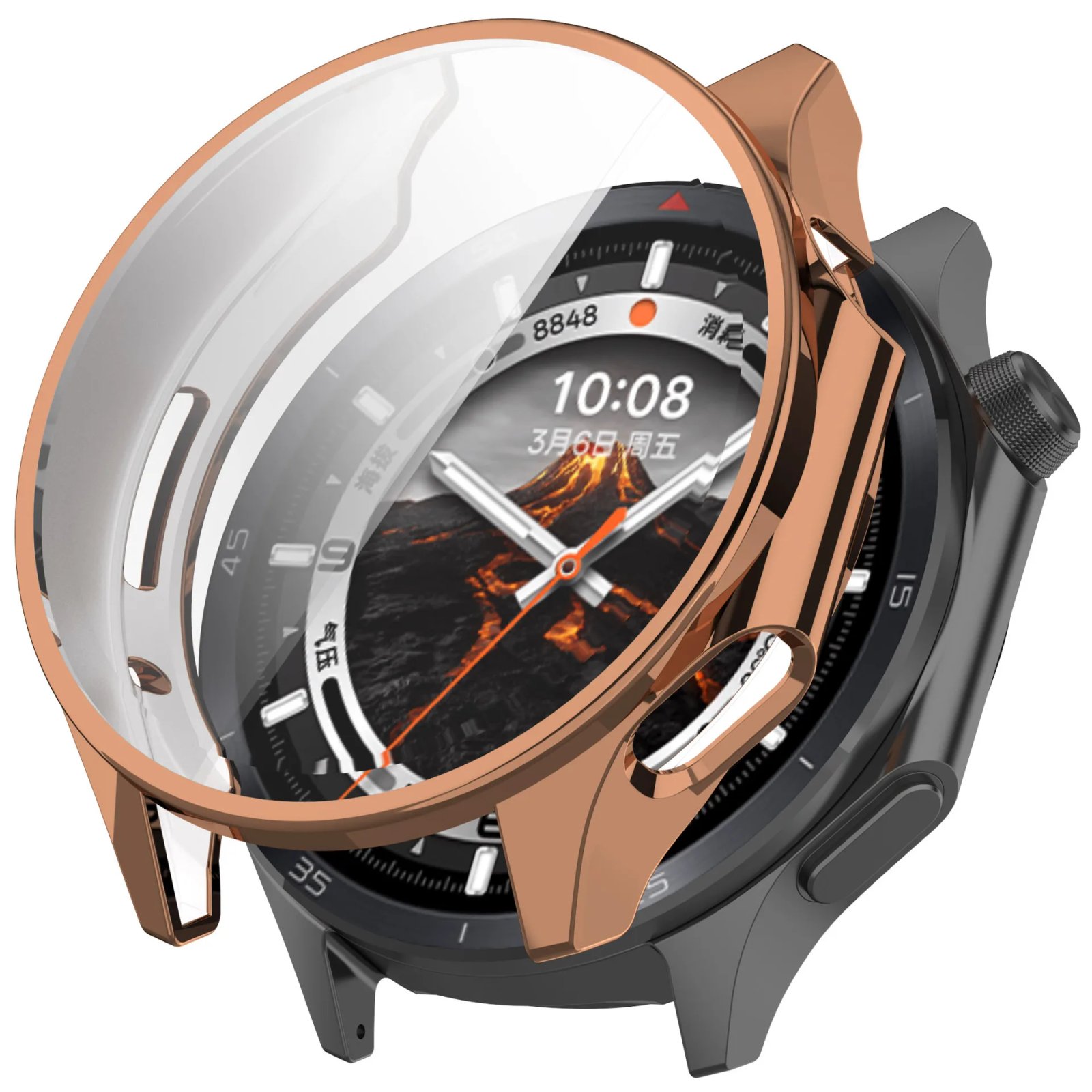 Tempered Glass+PC Cover For Oppo Watch X2 Case Soft TPU All-Around Screen Protector Watch Cases For Oneplus Watch 3 Accessories