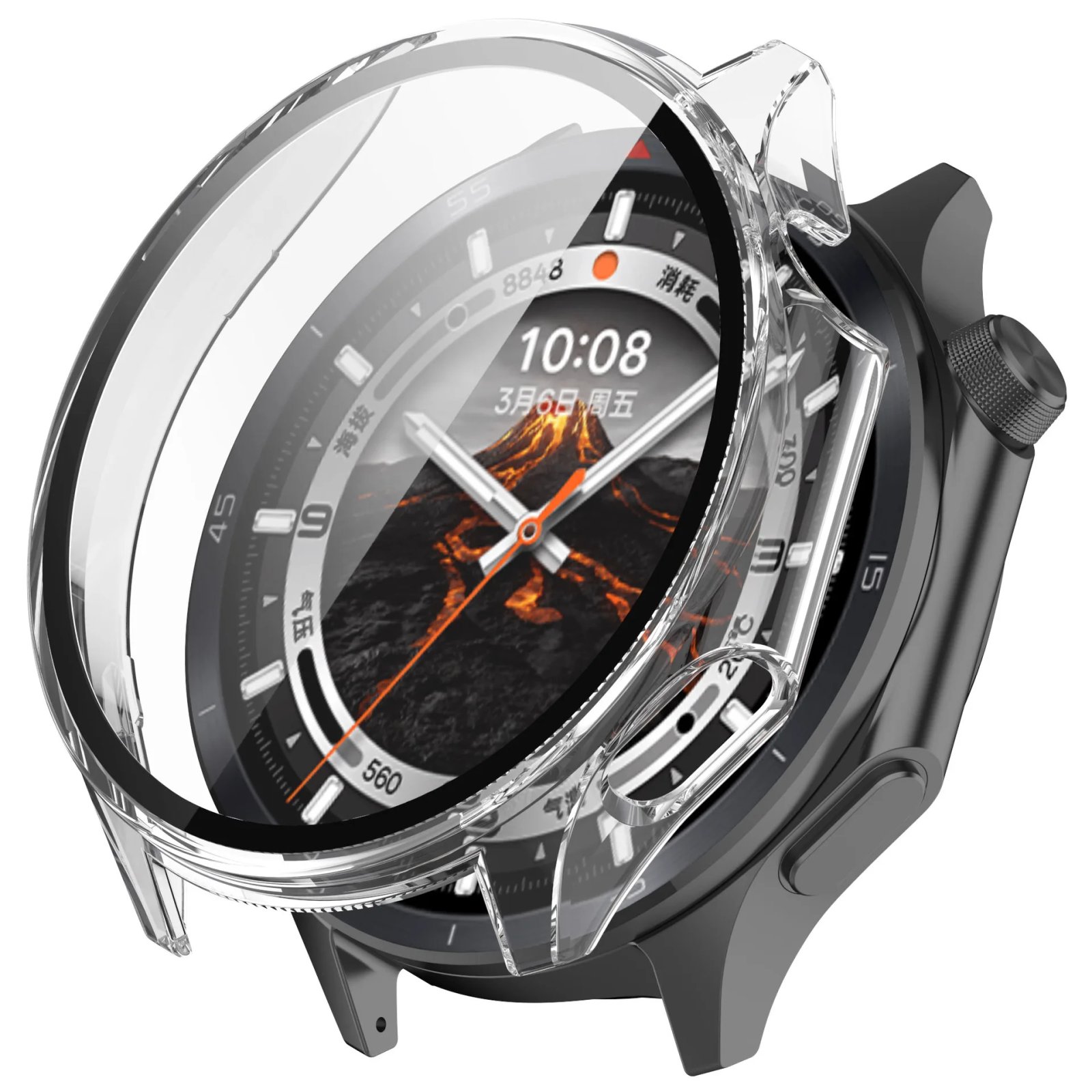 Tempered Glass+PC Cover For Oppo Watch X2 Case Soft TPU All-Around Screen Protector Watch Cases For Oneplus Watch 3 Accessories