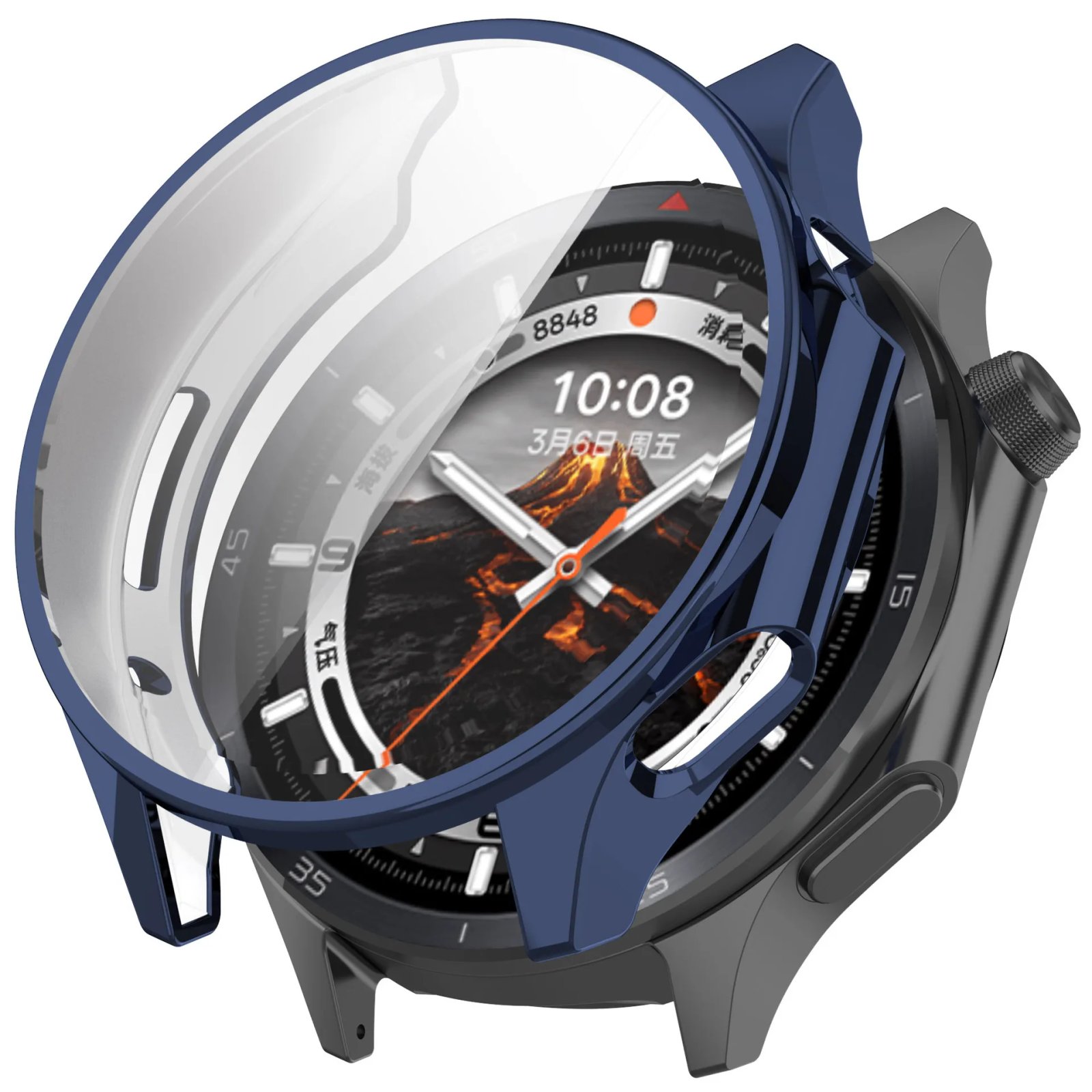 Tempered Glass+PC Cover For Oppo Watch X2 Case Soft TPU All-Around Screen Protector Watch Cases For Oneplus Watch 3 Accessories