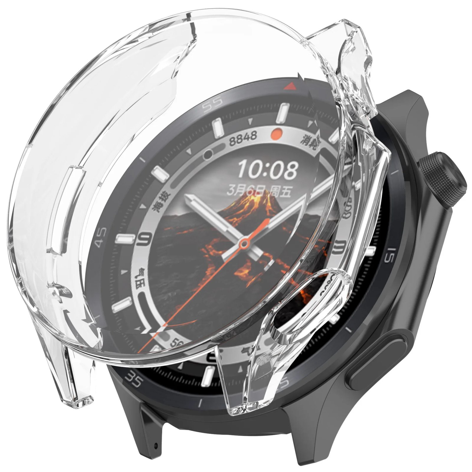 Tempered Glass+PC Cover For Oppo Watch X2 Case Soft TPU All-Around Screen Protector Watch Cases For Oneplus Watch 3 Accessories