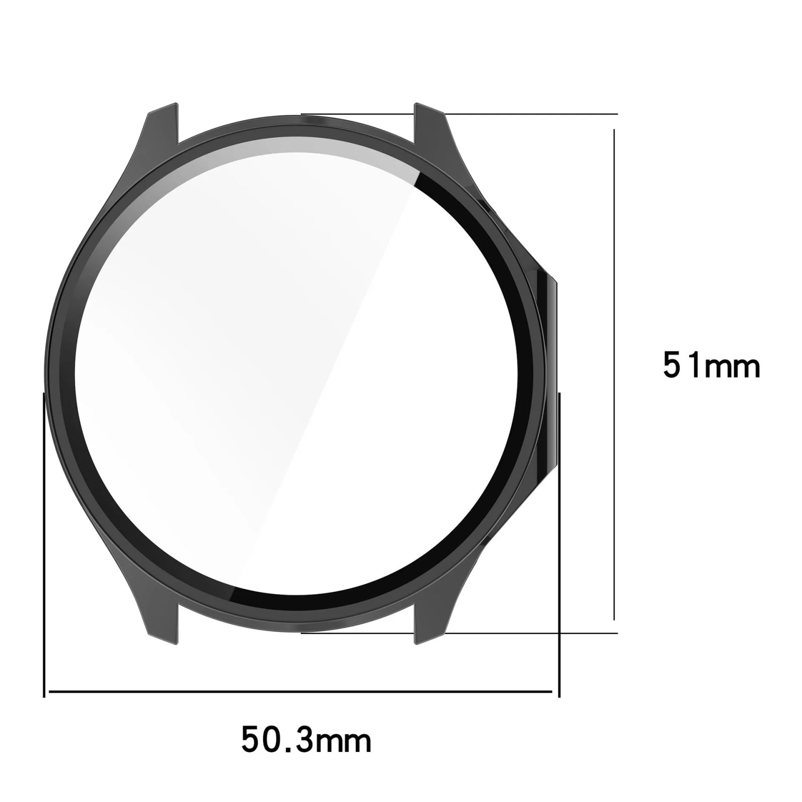 Tempered Glass+PC Cover For Oppo Watch X2 Case Soft TPU All-Around Screen Protector Watch Cases For Oneplus Watch 3 Accessories
