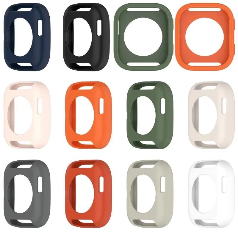 Soft Silicone Case For Amazfit Bip 6 smartwatch Accessories Hollow Protective Shell Scratch Bumper Cover For Amazfit bip6 Case