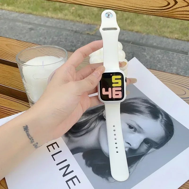 Glass+Cover For Apple Watch case 46mm 42-44mm 40mm 45mm 41mm bumper Screen Protector iwatch series 10 9 8 7 6 5 4 SE Accessories