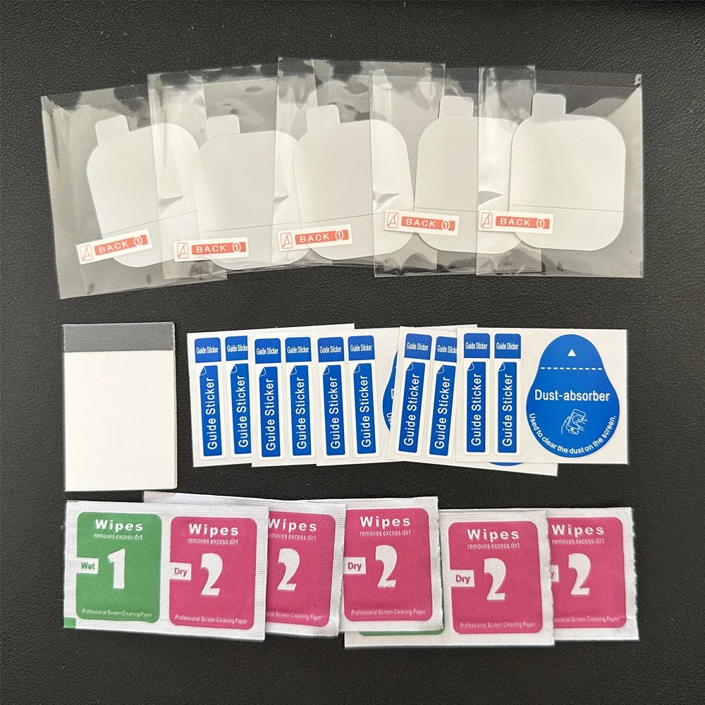5PCS Protective Film for Apple Watch Screen Protector Series 10 46mm 42mm 9 8 7 Se Ultra 2 49mm Accessories 40mm 44mm 45mm 41mm