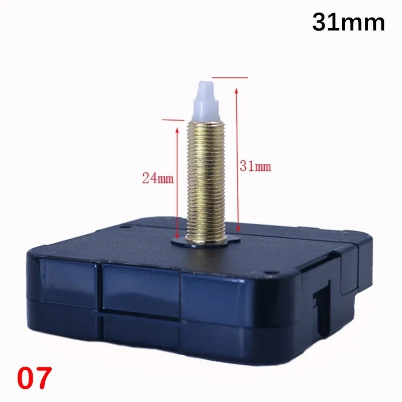 Long Shaft Length Wall Clock Movement Silent Diy Quartz Clocks Mechanism 31mm Wall Watch Machinery Repair Parts Kit Clockwork Long Shaft Length Wall Clock Movement Silent Diy Quartz Clocks Mechanism 31mm Wall Watch Machinery Repair Parts Kit Clockwork