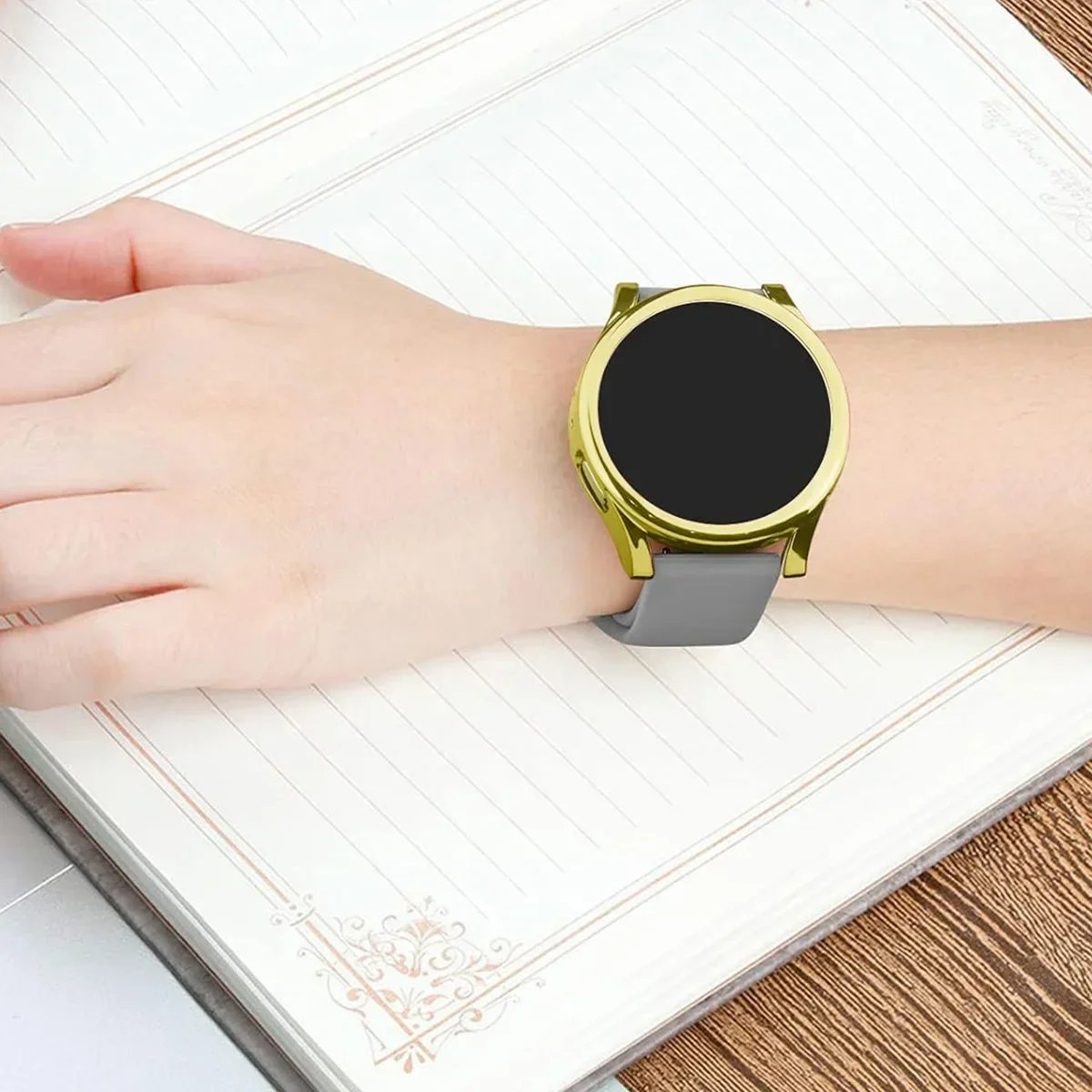 TPU Watch Case for Samsung Galaxy Watch 7-6-5-4-FE 40mm 44mm Full Protection Cover Silicone Bumper Screen Protector Accessories TPU Watch Case for Samsung Galaxy Watch 7-6-5-4-FE 40mm 44mm Full Protection Cover Silicone Bumper Screen Protector Accessories