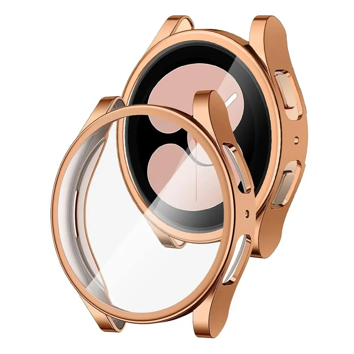 TPU Watch Case for Samsung Galaxy Watch 7-6-5-4-FE 40mm 44mm Full Protection Cover Silicone Bumper Screen Protector Accessories TPU Watch Case for Samsung Galaxy Watch 7-6-5-4-FE 40mm 44mm Full Protection Cover Silicone Bumper Screen Protector Accessories