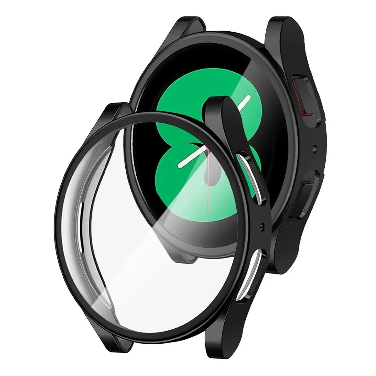 TPU Watch Case for Samsung Galaxy Watch 7-6-5-4-FE 40mm 44mm Full Protection Cover Silicone Bumper Screen Protector Accessories TPU Watch Case for Samsung Galaxy Watch 7-6-5-4-FE 40mm 44mm Full Protection Cover Silicone Bumper Screen Protector Accessories