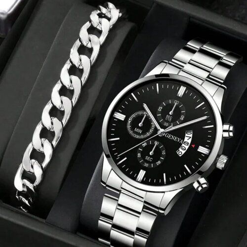 Fashion Men Watch Luxury Calendar Quartz Wrist Watch Business Watches Man Clock Male Bracelet Wristwatch
