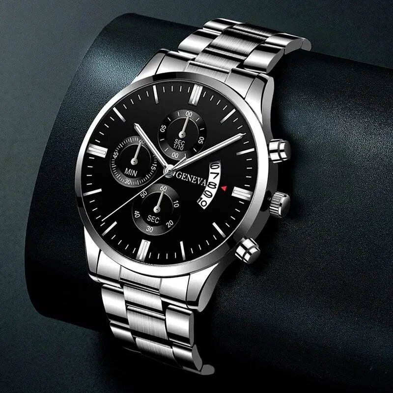 Fashion Men Watch Luxury Calendar Quartz Wrist Watch Business Watches Man Clock Male Bracelet Wristwatch - Image 4