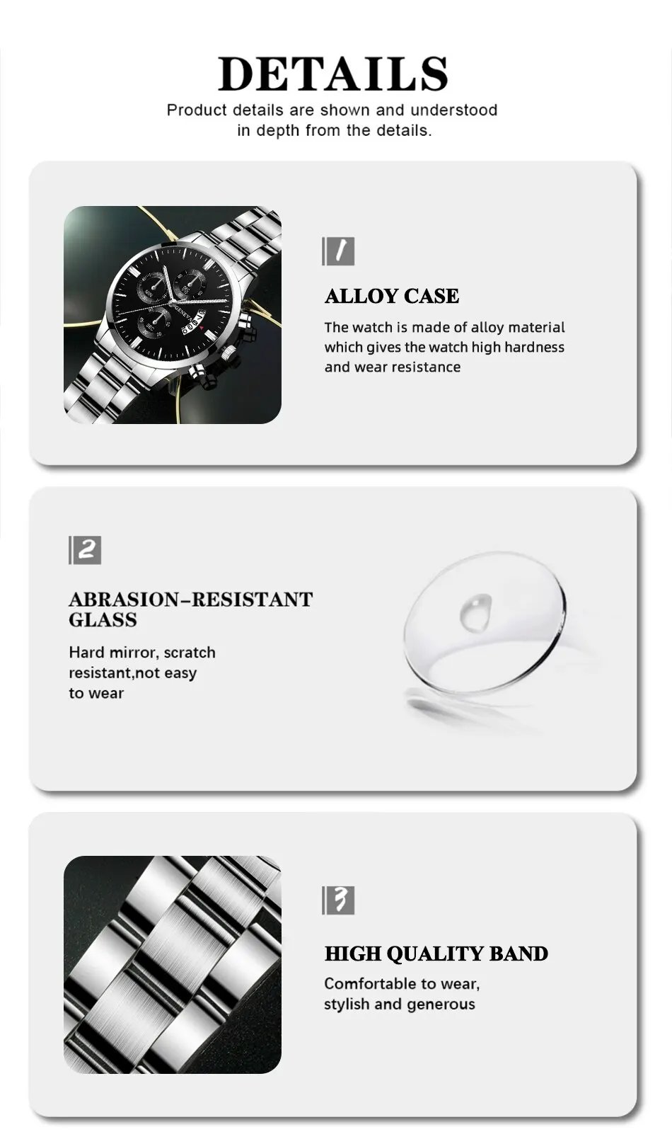 Fashion Men Watch Luxury Calendar Quartz Wrist Watch Business Watches Man Clock Male Bracelet Wristwatch Fashion Men Watch Luxury Calendar Quartz Wrist Watch Business Watches Man Clock Male Bracelet Wristwatch
