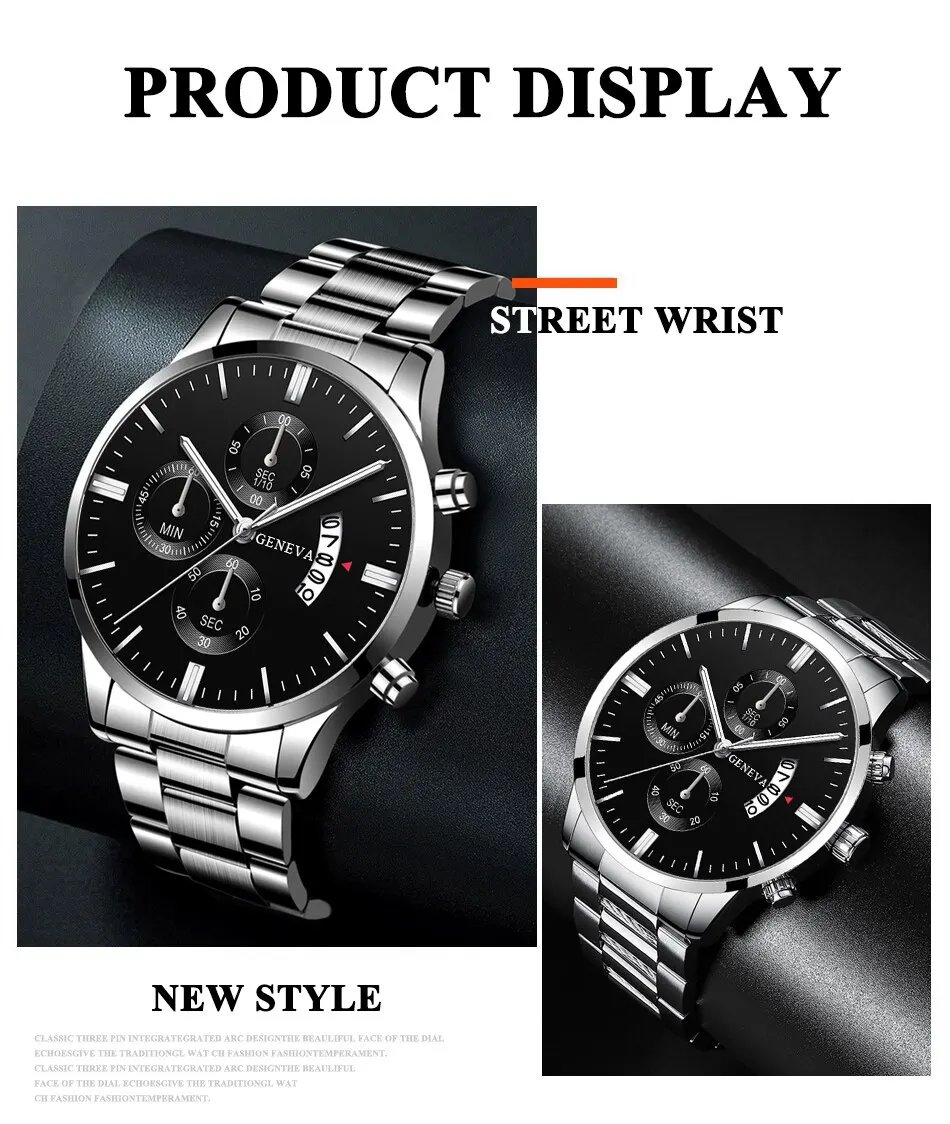 Fashion Men Watch Luxury Calendar Quartz Wrist Watch Business Watches Man Clock Male Bracelet Wristwatch Fashion Men Watch Luxury Calendar Quartz Wrist Watch Business Watches Man Clock Male Bracelet Wristwatch