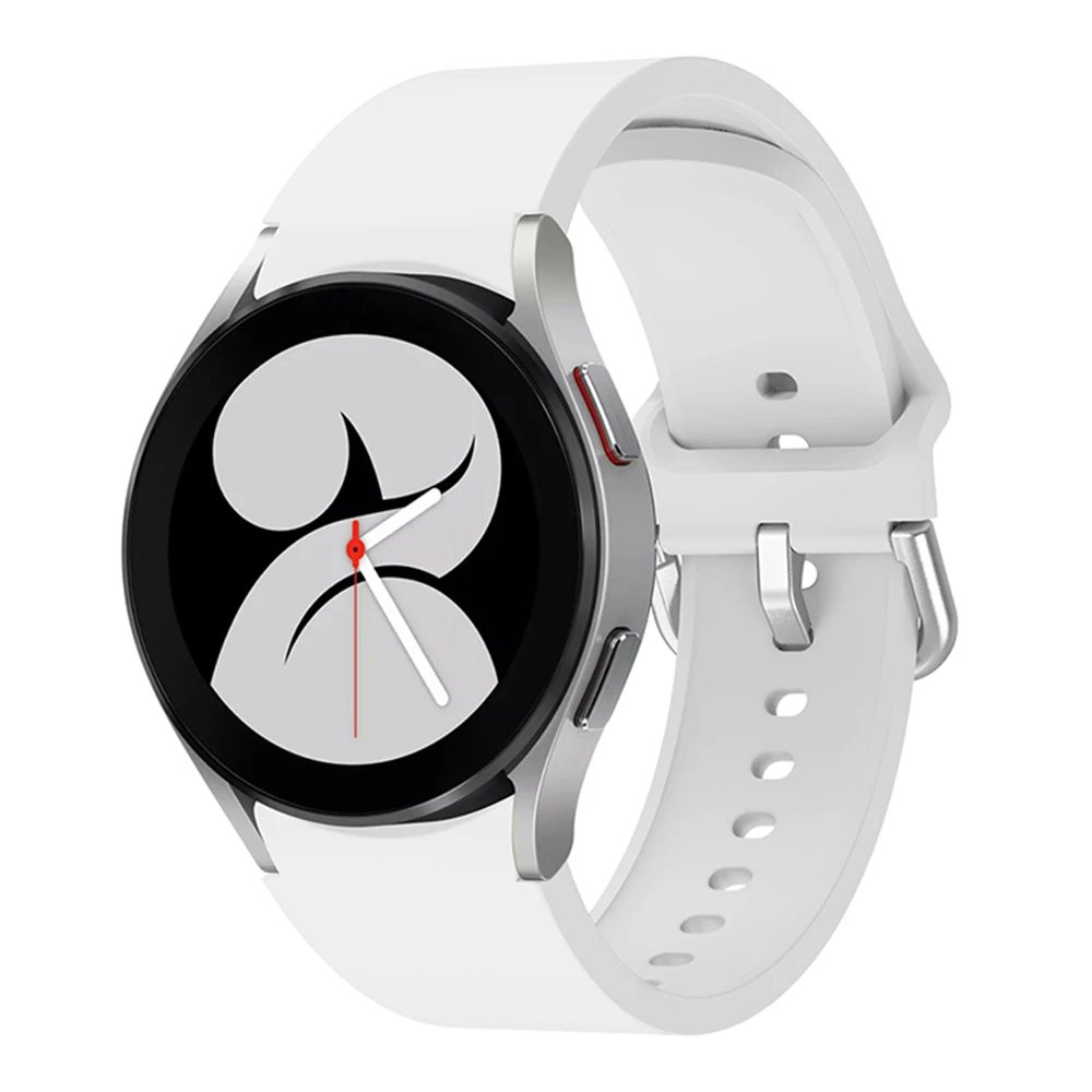 20mm Silicone Strap For Samsung Galaxy Watch 7/6/5/4 40mm 44mm Bracelet Wristband Galaxy Watch Pro/4/6 Classic 47mm 46mm Correa