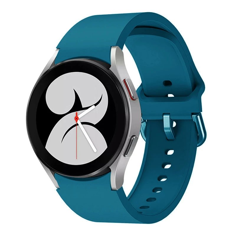 20mm Silicone Strap For Samsung Galaxy Watch 7/6/5/4 40mm 44mm Bracelet Wristband Galaxy Watch Pro/4/6 Classic 47mm 46mm Correa