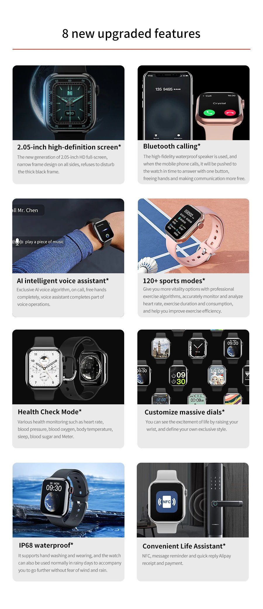 GPS Smart Watch Men For Apple Watch 10 Series Always On Display Body Temperature BT Call NFC Women Smartwatch For IOS Android GPS Smart Watch Men For Apple Watch 10 Series Always On Display Body Temperature BT Call NFC Women Smartwatch For IOS Android