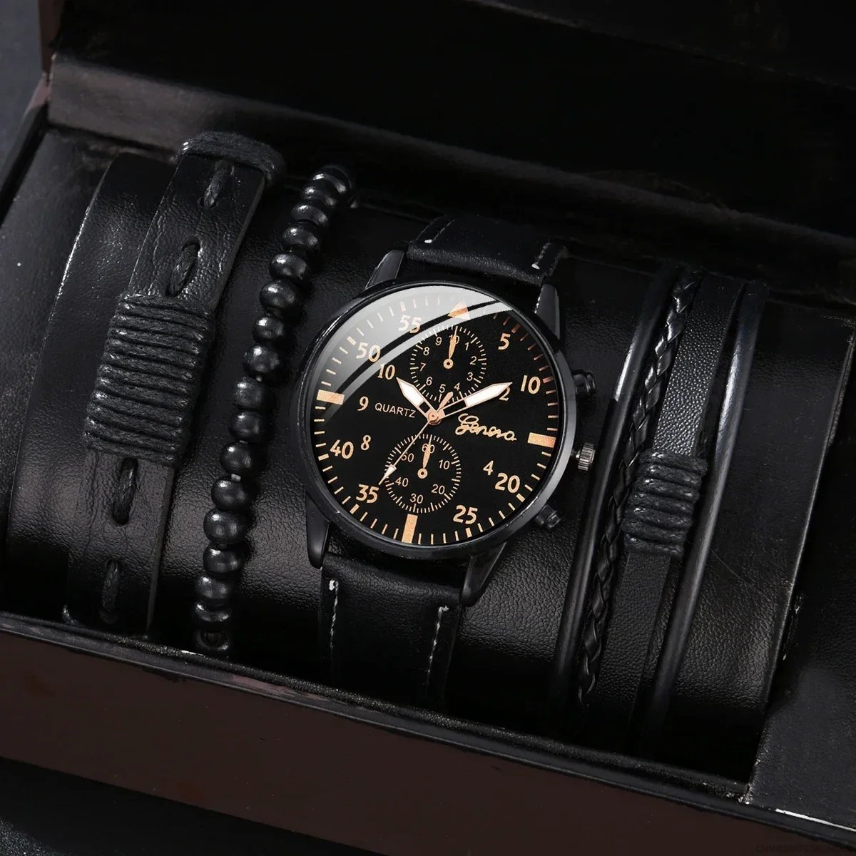 4/2/1pcs Men Sports Watches Set Man Business Quartz Wristwatch Luxury Brown Leather Bracelet Men Casual Clock Watch(no Box) 4/2/1pcs Men Sports Watches Set Man Business Quartz Wristwatch Luxury Brown Leather Bracelet Men Casual Clock Watch(no Box)