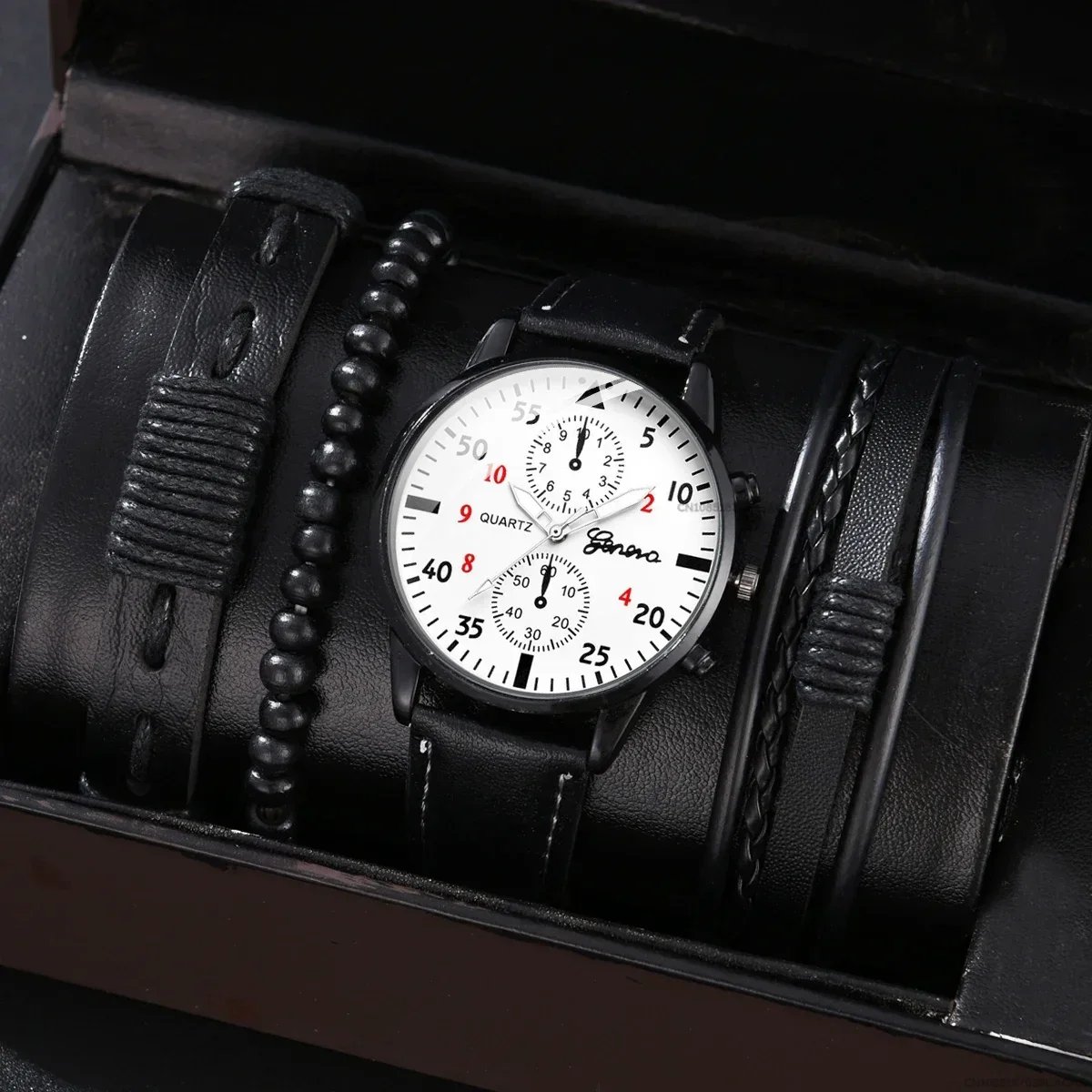 4/2/1pcs Men Sports Watches Set Man Business Quartz Wristwatch Luxury Brown Leather Bracelet Men Casual Clock Watch(no Box) 4/2/1pcs Men Sports Watches Set Man Business Quartz Wristwatch Luxury Brown Leather Bracelet Men Casual Clock Watch(no Box)
