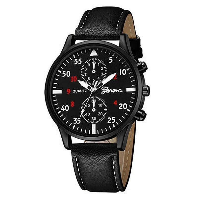 4/2/1pcs Men Sports Watches Set Man Business Quartz Wristwatch Luxury Brown Leather Bracelet Men Casual Clock Watch(no Box) - Image 6