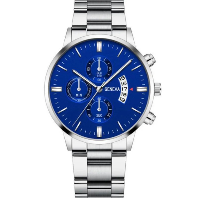 Luxury Black Stainless Steel Quartz Wrist Watch Man Business Fashion Mens Quartz Watches for Men Calendar Clock Reloj Hombre Luxury Black Stainless Steel Quartz Wrist Watch Man Business Fashion Mens Quartz Watches for Men Calendar Clock Reloj Hombre