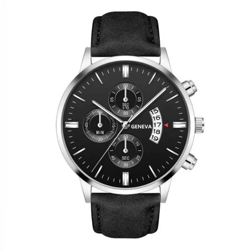 Luxury Black Stainless Steel Quartz Wrist Watch Man Business Fashion Mens Quartz Watches for Men Calendar Clock Reloj Hombre Luxury Black Stainless Steel Quartz Wrist Watch Man Business Fashion Mens Quartz Watches for Men Calendar Clock Reloj Hombre