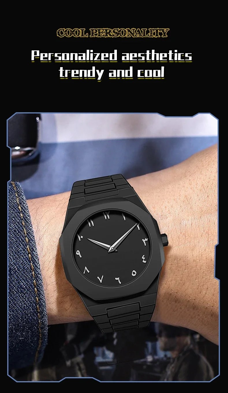 Fashion Waterproof Men Quartz Watch Silicone Wristband Minimalist Design Sports Business Lightweight Watches Reloj Hombre Fashion Waterproof Men Quartz Watch Silicone Wristband Minimalist Design Sports Business Lightweight Watches Reloj Hombre