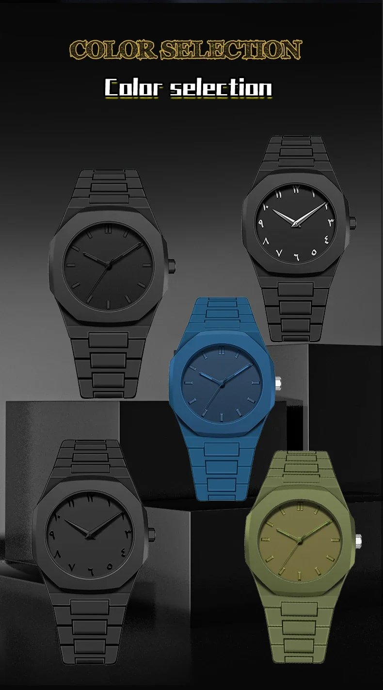 Fashion Waterproof Men Quartz Watch Silicone Wristband Minimalist Design Sports Business Lightweight Watches Reloj Hombre Fashion Waterproof Men Quartz Watch Silicone Wristband Minimalist Design Sports Business Lightweight Watches Reloj Hombre