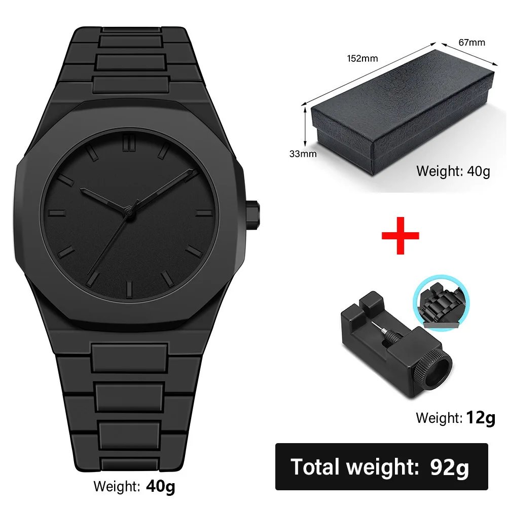 Fashion Waterproof Men Quartz Watch Silicone Wristband Minimalist Design Sports Business Lightweight Watches Reloj Hombre - Image 5