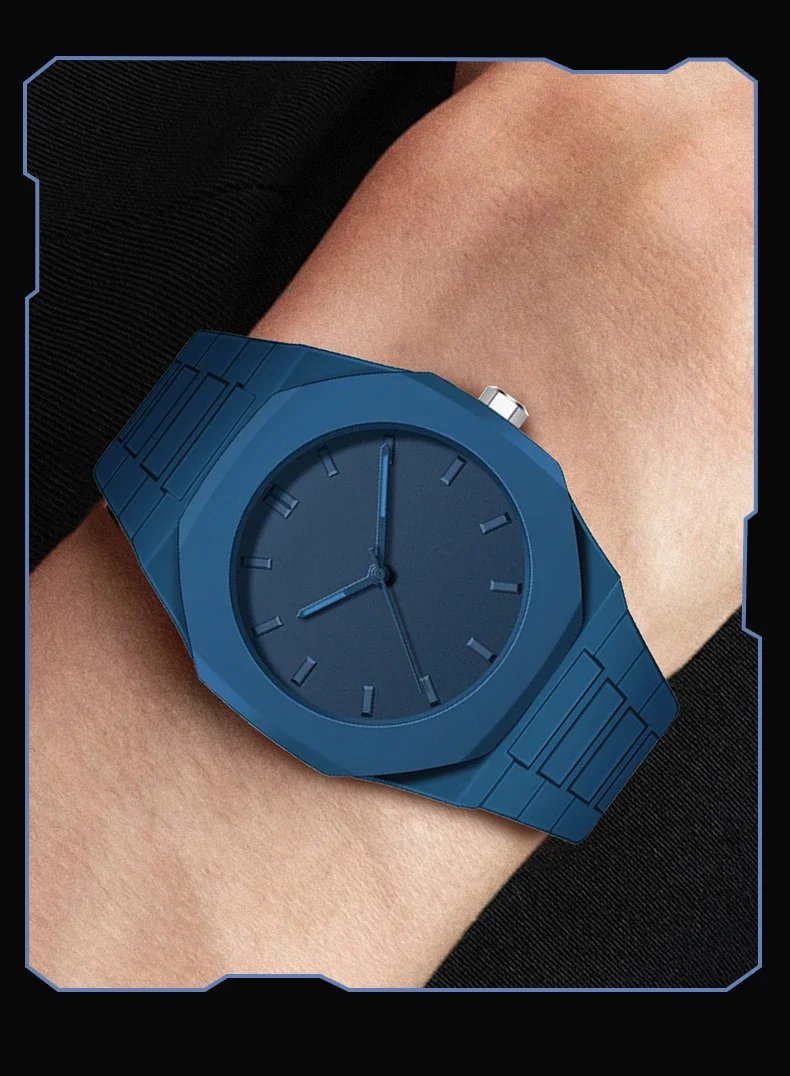 Fashion Waterproof Men Quartz Watch Silicone Wristband Minimalist Design Sports Business Lightweight Watches Reloj Hombre Fashion Waterproof Men Quartz Watch Silicone Wristband Minimalist Design Sports Business Lightweight Watches Reloj Hombre