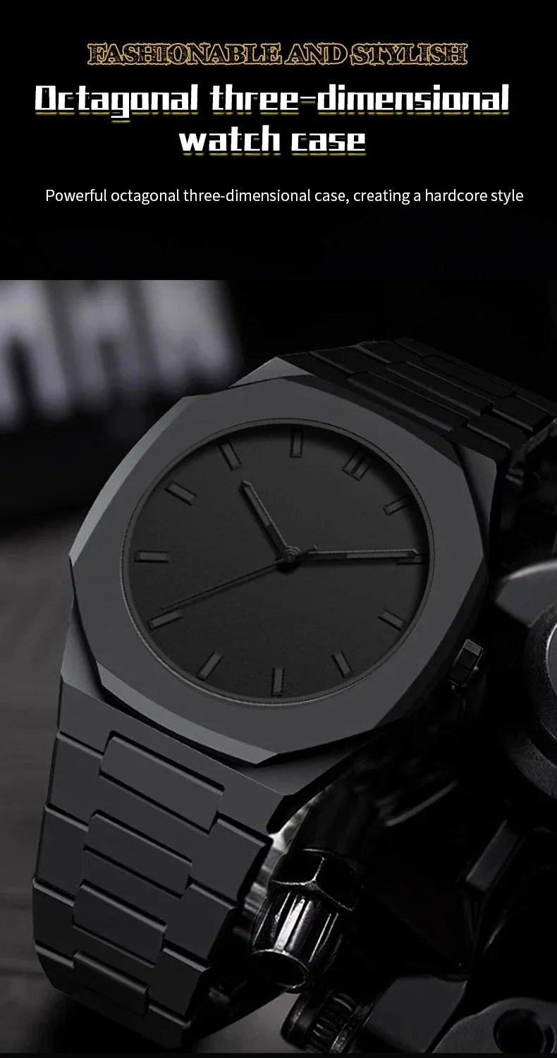 Fashion Waterproof Men Quartz Watch Silicone Wristband Minimalist Design Sports Business Lightweight Watches Reloj Hombre Fashion Waterproof Men Quartz Watch Silicone Wristband Minimalist Design Sports Business Lightweight Watches Reloj Hombre
