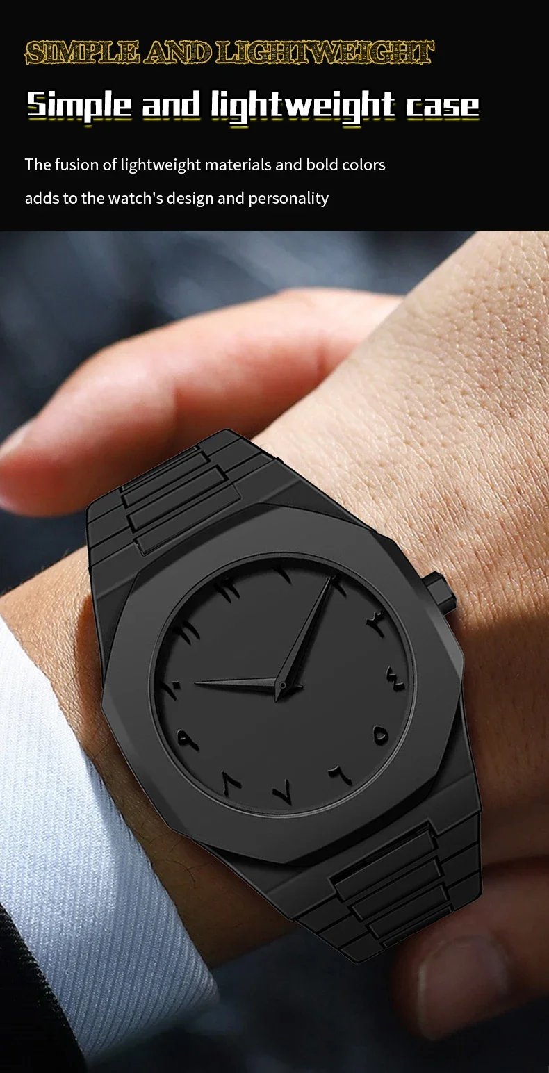 Fashion Waterproof Men Quartz Watch Silicone Wristband Minimalist Design Sports Business Lightweight Watches Reloj Hombre Fashion Waterproof Men Quartz Watch Silicone Wristband Minimalist Design Sports Business Lightweight Watches Reloj Hombre
