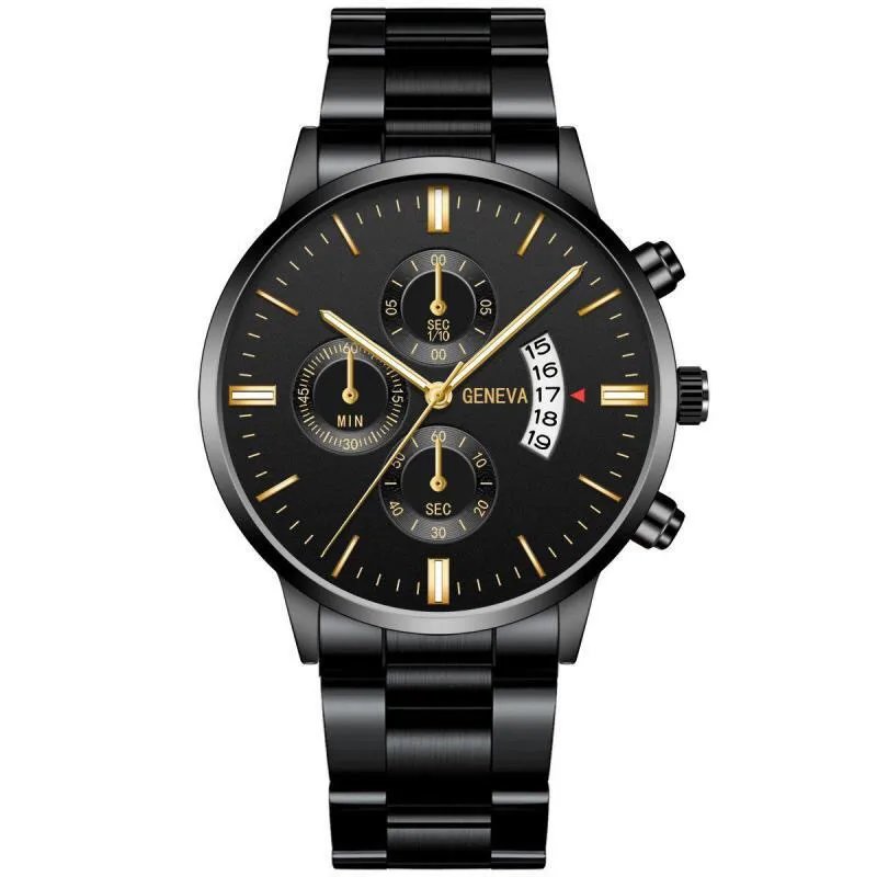 New Business Casual Watch Часы Мужские Luxury Fashion Watches Men Stainless Steel Quartz Wrist Watch for Man Relojes Para Hombre