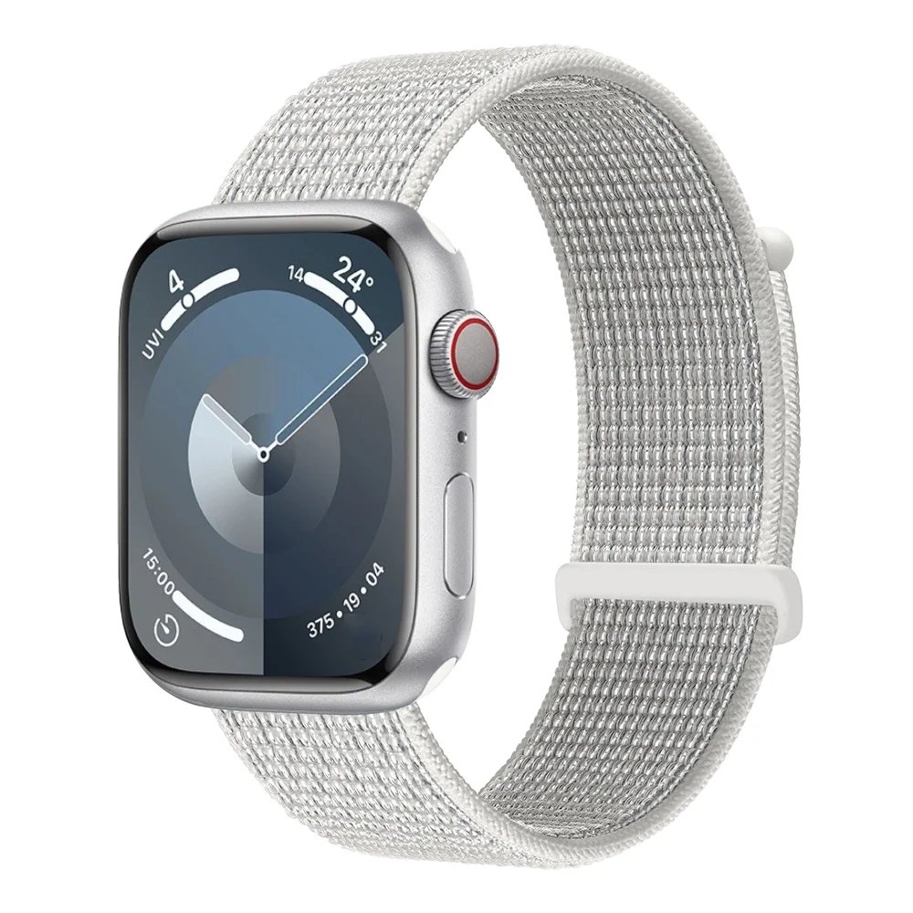 Nylon Strap for Apple Watch 11 10 46mm 42mm Ultra 3 2 49mm Breathable Replacement Wristband IWatch 9 8 7 6 5 SE3 45mm 41mm 44mm
