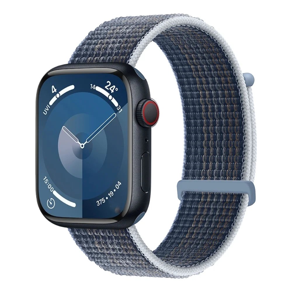 Nylon Strap for Apple Watch 11 10 46mm 42mm Ultra 3 2 49mm Breathable Replacement Wristband IWatch 9 8 7 6 5 SE3 45mm 41mm 44mm