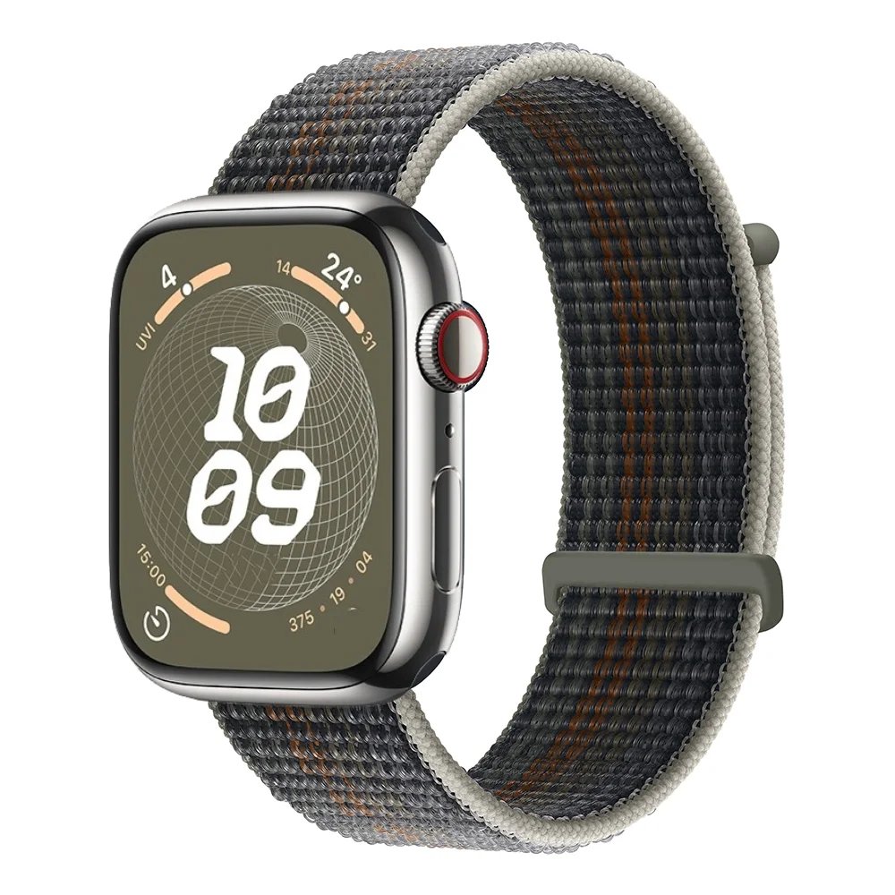 Nylon Strap for Apple Watch 11 10 46mm 42mm Ultra 3 2 49mm Breathable Replacement Wristband IWatch 9 8 7 6 5 SE3 45mm 41mm 44mm