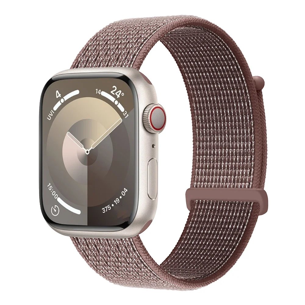 Nylon Strap for Apple Watch 11 10 46mm 42mm Ultra 3 2 49mm Breathable Replacement Wristband IWatch 9 8 7 6 5 SE3 45mm 41mm 44mm