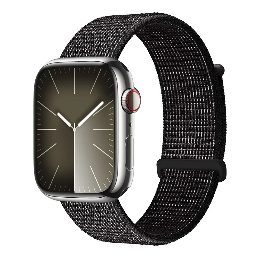 Nylon Strap for Apple Watch 11 10 46mm 42mm Ultra 3 2 49mm Breathable Replacement Wristband IWatch 9 8 7 6 5 SE3 45mm 41mm 44mm