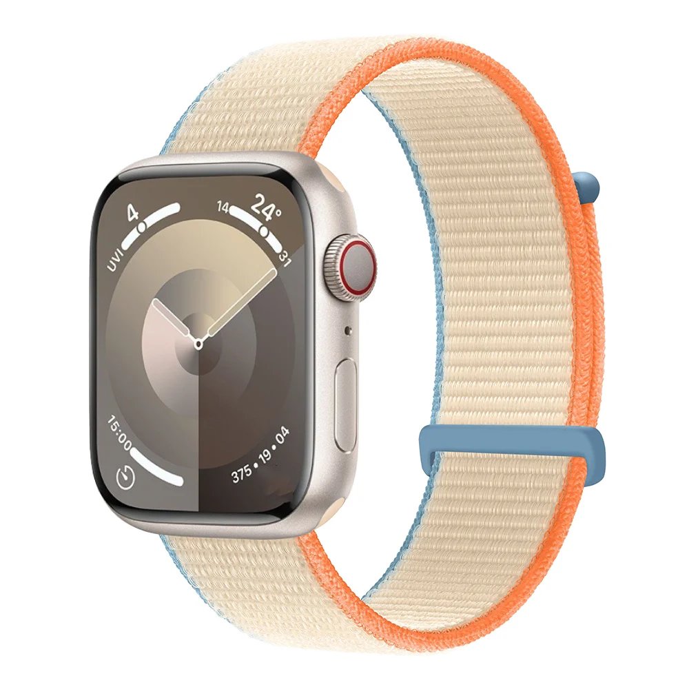 Nylon Strap for Apple Watch 11 10 46mm 42mm Ultra 3 2 49mm Breathable Replacement Wristband IWatch 9 8 7 6 5 SE3 45mm 41mm 44mm