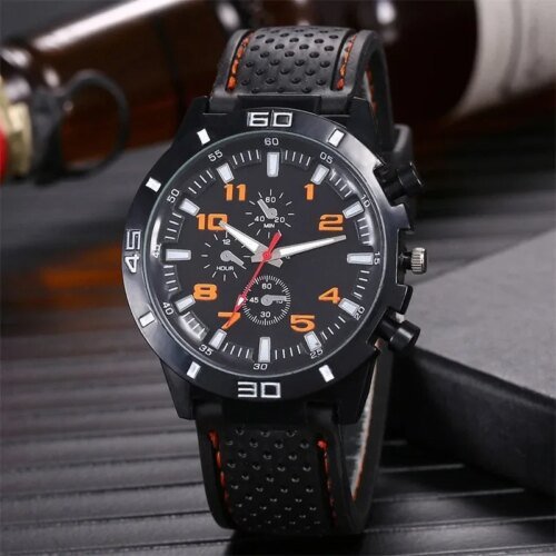 Luxury Fashion Date Quartz Men Watches Top Brand Male Clock Chronograph Sport Mens Wrist Watch Hodinky Relogio Masculino