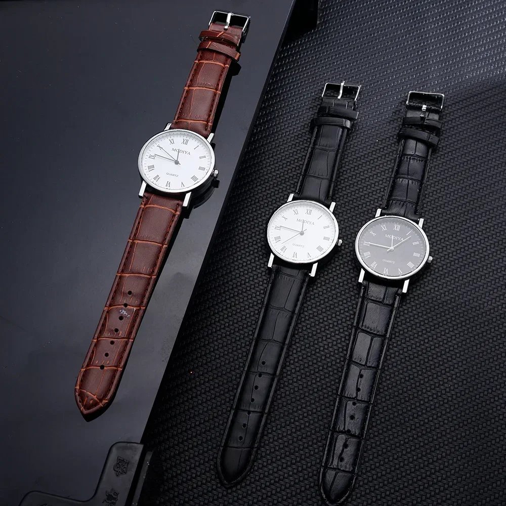Men Watches Business Wrist Watch Luxury Leather Strap Analog Watches Quartz Wristwatches Clock Men Women Casual Simple Watch Men Watches Business Wrist Watch Luxury Leather Strap Analog Watches Quartz Wristwatches Clock Men Women Casual Simple Watch