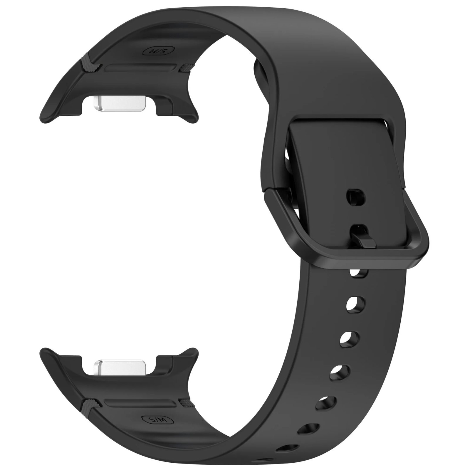 Official Silicone Watchband For Samsung Galaxy Watch 8 40mm 44mm 1:1 Sports Bracelet Wristband Galaxy Watch 8 Classic 46mm Belt