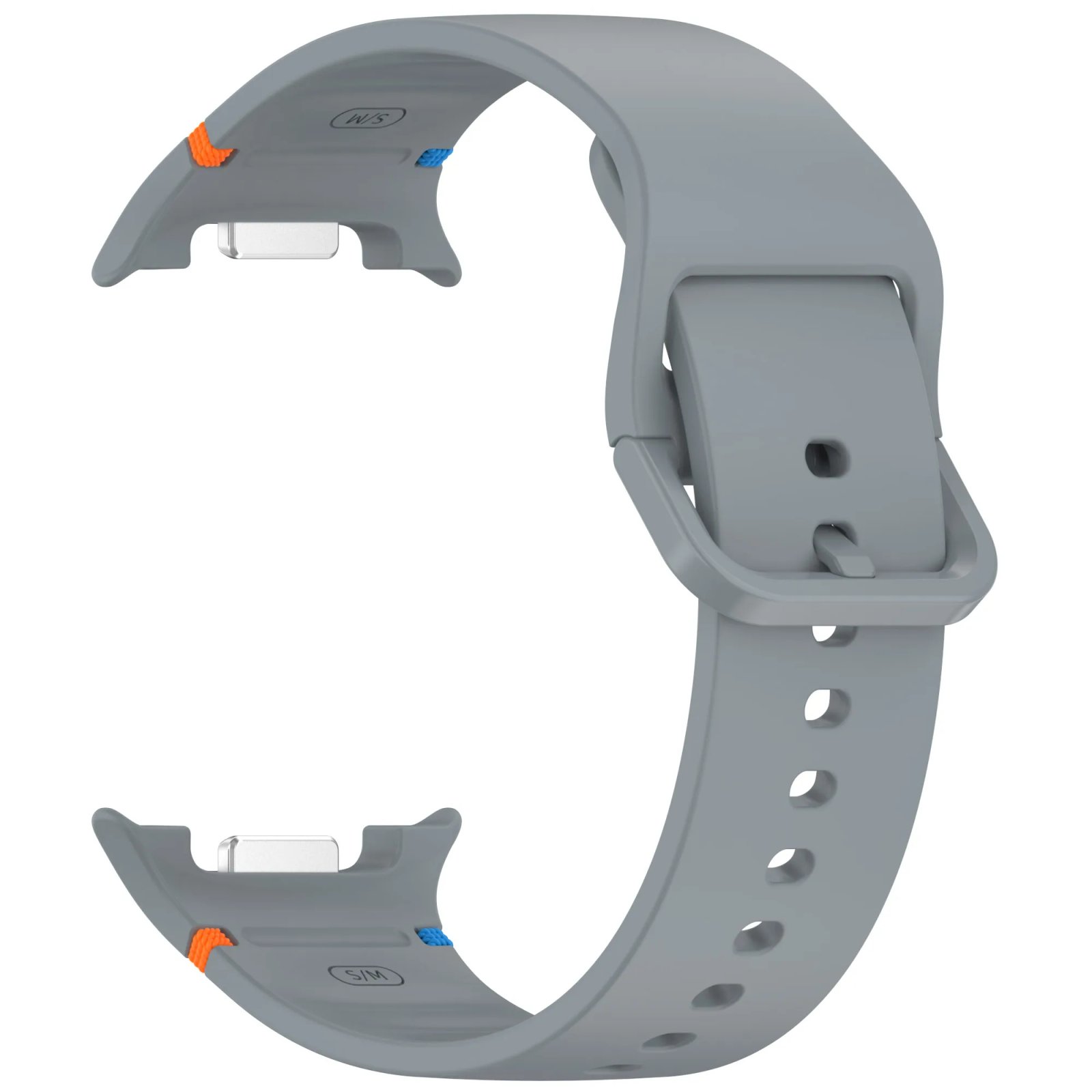 Official Silicone Watchband For Samsung Galaxy Watch 8 40mm 44mm 1:1 Sports Bracelet Wristband Galaxy Watch 8 Classic 46mm Belt